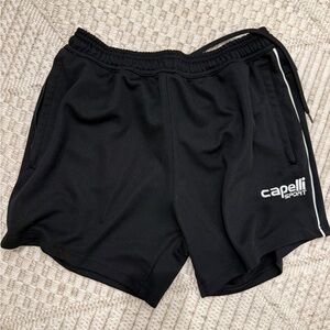 Capelli of New York Black Sport Shorts